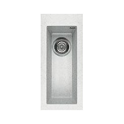 Elleci LGQ05052 - Lavello quadra 50, 23x50, 1V, bianco pietra