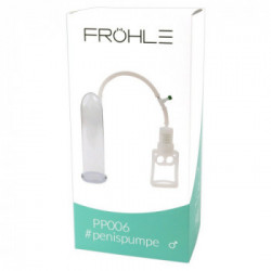Fröhle Penis Pump Professional - Pompa per il Pene, Lunghezza Totale 24 cm, Ø 5,5 cm