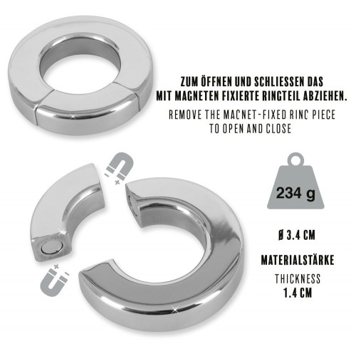 Rebel Magnetic Ball Stretcher - Anello...