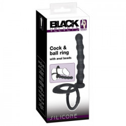 Black Velvets Cock & Ball Ring - Anelli per Pene e Testicoli