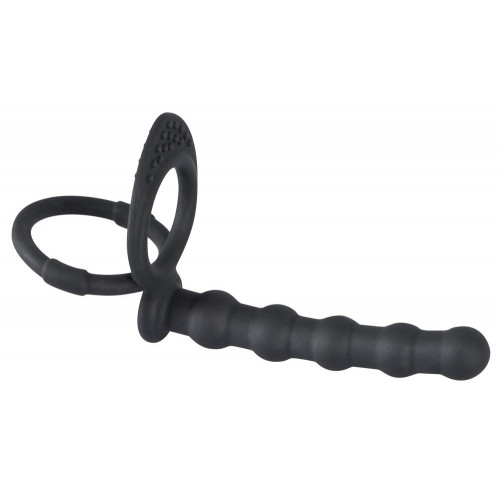 Black Velvets Cock & Ball Ring - Anelli per...