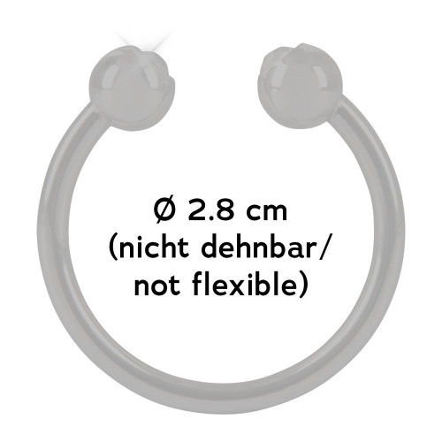 Rebel Glans Ring - Anello per Glande , 2 Sfere,...