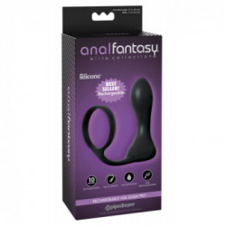 Anal Fantasy Ass Gasm Pro - Plug Anale con Anello per il Pene, Vibrazione, Splashproof, Impermeabile, Ricaricabile