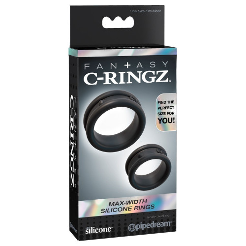 Fantasy C-Ringz Max Width Silicone Rings -...