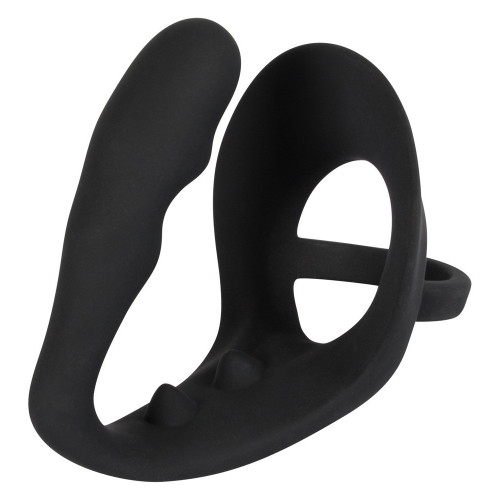 Black Velvets Ring & Plug - Plug Anale con...