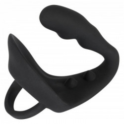 Black Velvets Ring & Plug - Plug Anale con Anello per il Pene, Piacere Puro