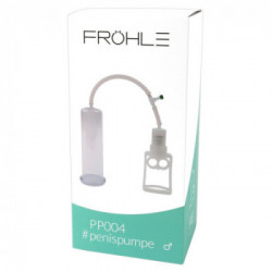 Fröhle Penis Pump Professional - Pompa per il Pene, Manico a Pistone, Stimolante, Aspirante