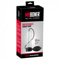 Mister Boner Professionals Power Pump - Pompa per il Pene, 20 cm