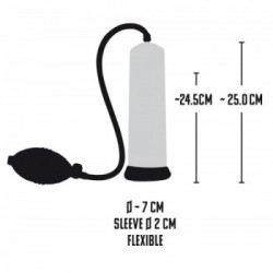 Mister Boner Professionals Power Pump - Pompa per il Pene, 20 cm