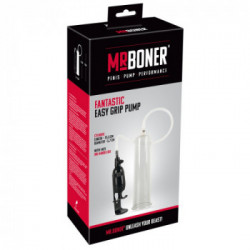 Mister Boner Elastic Easy Grip Pump - Pompa per il Pene, 23 cm, Ø interno 5,7 cm