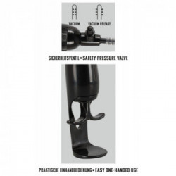 Mister Boner Elastic Easy Grip Pump - Pompa per il Pene, 23 cm, Ø interno 5,7 cm