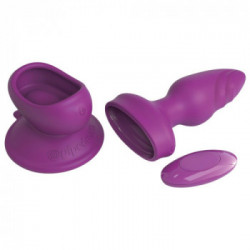 3Some Wall Banger Plug - Plug Anale con Vibrazione, Telecomando, Impermeabile, Ricaricabile