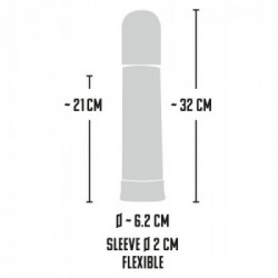 Mister Boner Automatic Pump - Pompa per il Pene, 20 cm, Ricaricabile