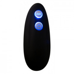 You2Toys Black RC Vibro Plug - Plug Anale con Vibrazione, Telecomando, Richiede Batterie
