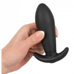 You2Toys Black RC Vibro Plug - Plug Anale con Vibrazione, Telecomando, Richiede Batterie