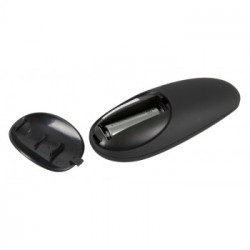 You2Toys Black RC Vibro Plug - Plug Anale con Vibrazione, Telecomando, Richiede Batterie