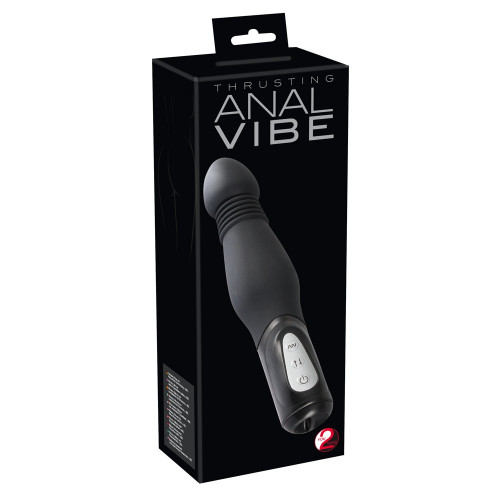 You2Toys Black Thrusting Anal Vibe - Vibratore...