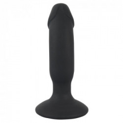 Black Velvets Rechargeable - Plug Anale Realistico con Vibrazione, Punto P, Ricaricabile
