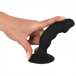 Black Velvets Rechargeable - Plug Anale Realistico con Vibrazione, Punto P, Ricaricabile