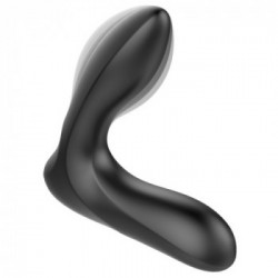 Xouxou Inflatable Vibrating Prostate Plug - Plug Anale Punto G e Prostata, Nero, Stimolante