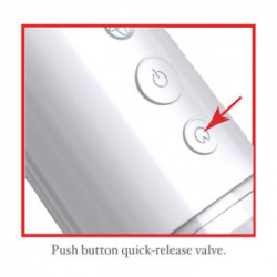 Classix Auto Vac Power Pump White - Pompa per il Pene, Bianca, Stimolante, Aspirante