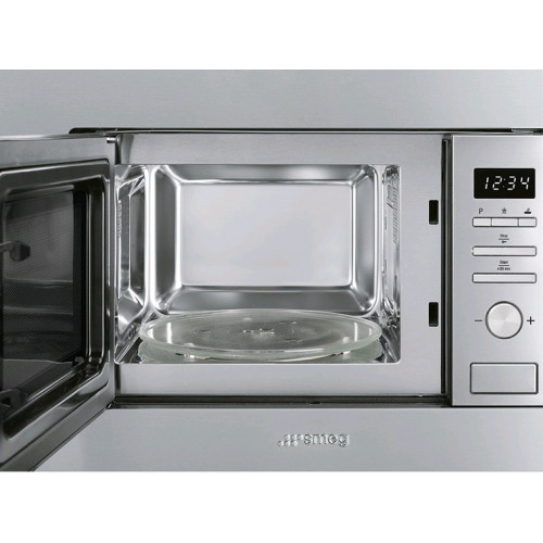 Smeg FMI020X - Forno a Microonde da Incasso con...