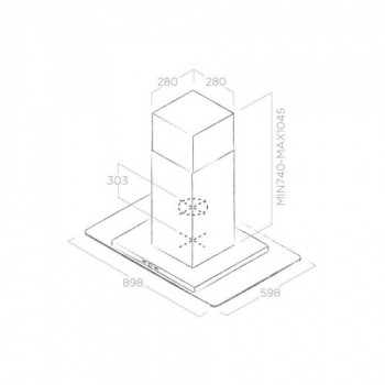 Elica TRIBE ISLAND IX/A/90... 2