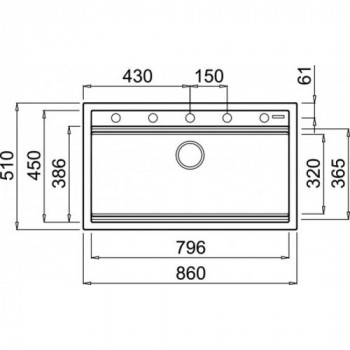 Elleci LKB36095 - Lavello... 2