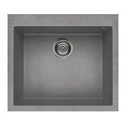 Elleci LGQ10548 - Lavello quadra 105, 57X50, 1V, grigio cemento