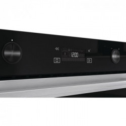 Whirlpool W7 MD540 - Forno Microonde da Incasso, DualCrisp, Vapore, 6° Senso, Inox, 31 litri