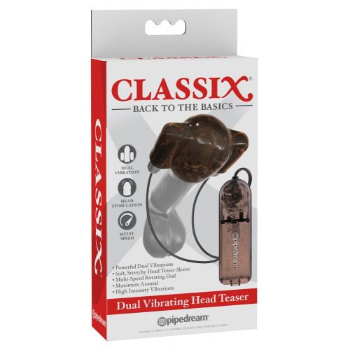 Classix Dual Vibrating Head Teaser -...
