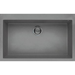 Elleci LKQ13097 - Lavello quadra 130, 79X50, 1V, light grey