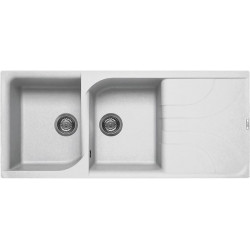 Elleci LGE50068 - Lavello ego 500, 116X50, 2VG, bianco