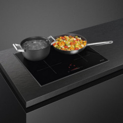 Smeg SI4642B - Piano Cottura a Induzione, 4 Fornello(i), 60 cm, Nero 