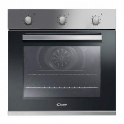 Candy FCP602X E0/E - Forno Elettrico da Incasso, Acciaio Inox, 70 Litri, Classe A+