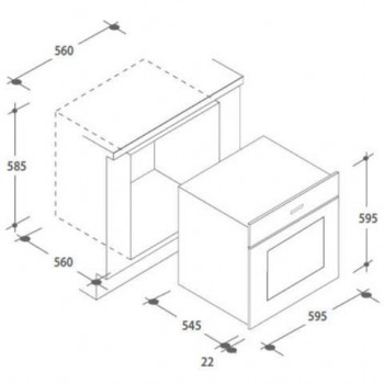 Candy FCP602X E0/E - Forno... 2