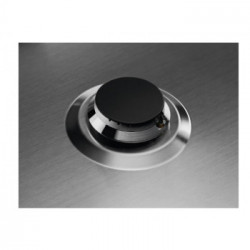 Electrolux KGU64361Z - Piano Cottura a Gas UltraFlat, Tripla Corona, Inox, Profilo 5 mm, 60 cm
