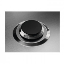 Electrolux KGU64361Z - Piano Cottura a Gas UltraFlat, Tripla Corona, Inox, Profilo 5 mm, 60 cm