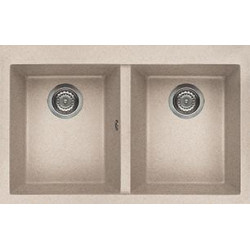 Elleci LGQ35051 - Lavello quadra 350, 79x50, 2V, avena