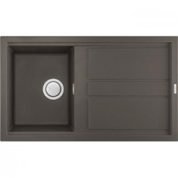 Elleci LKB40093 - Lavello best 400, 86X51, 1VG, dove grey