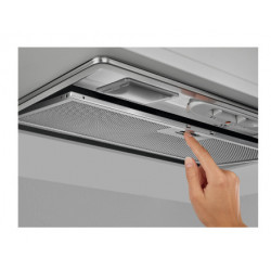 Electrolux LFG335S - Cappa aspirante, 52 cm, 400 m3/h, Inox