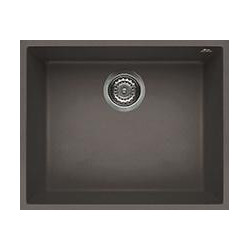 Elleci LKQ10593BSO - Lavello quadra 105, 54X44, 1V, dove grey