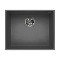 Elleci LMQ10573BSO - Lavello quadra 105, 54x44, 1V, titanium sottotop