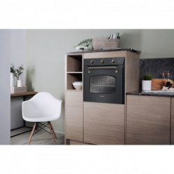 Hotpoint FIT 834 AN HA - Forno Elettrico da Incasso, 59.5 cm, 73 Litri, Antracite, Classe A