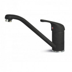 Elleci MGKMIN54 - Miscelatore minerva, nero pietra