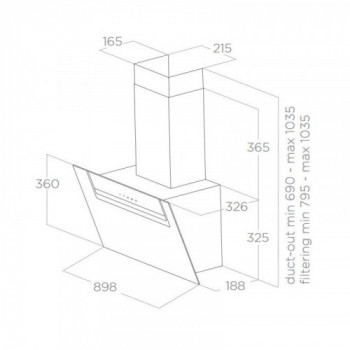 Elica SHY S WH/A/90 - Cappa... 2