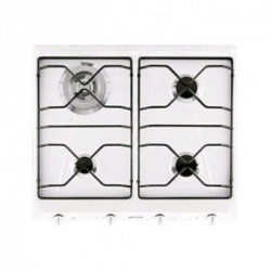 Smeg SRV564EB7 - Piano Cottura a Gas, Bianco, 60 cm