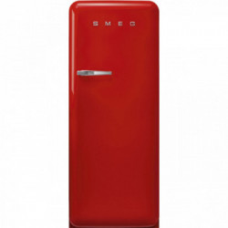 Smeg FAB28RRD5 - Frigorifero Monoporta Anni '50, Rosso, 270 Litri, 60 cm, Cerniere a Destra, Classe D (A+++)