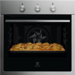 Electrolux KOHHH00X - Forno Multifunzione, Pizza, 5 Programmi, Inox Antimpronta, A