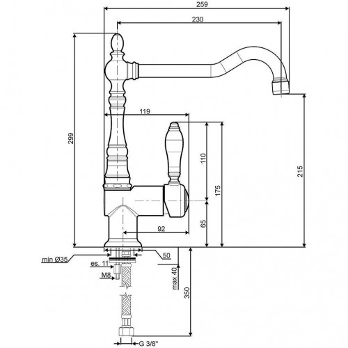 Smeg MIR6CR-2 - Miscelatore Cucina,...